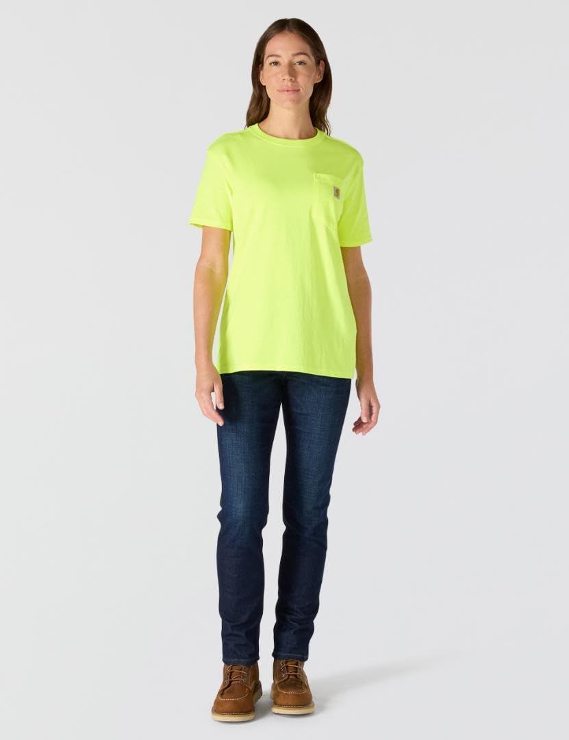 Carhartt Women's Iconic WK87 Pocket T-Shirt
