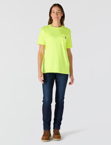 Carhartt Women's Iconic WK87 Pocket T-Shirt