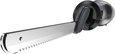 Black+Decker Comfort Grip Electric Knife with 7-Inch Stainles Steel Blades & Safety Lock Button, Ideal for Carving, Slicing & Cutting Meats, Turkey Bread & Craft Foam, Dishwasher Safe