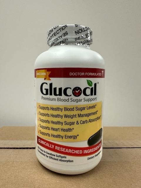 Glucocil – Premium Blood Sugar Support - Over 2 Million Bottles Sold - Supports The 3 Essentials for Healthy Blood Sugar - Since 2008, with Berberine, Proprietary Mulberry Leaf, and More