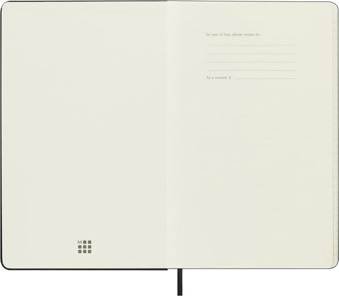 Moleskine PRO 12 Month 2025 Weekly Vertical Planner, Hard Cover, Large (5" x 8.25"), Black, 288 pages