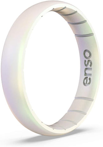 Enso Rings Thin Legend Silicone Ring | Made in The USA | Ultra Comfortable, Breathable, and Safe Silicone Ring