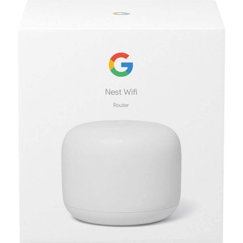 Google Nest Wifi - AC2200 - Mesh WiFi System - Wifi Router - 2200 Sq Ft Coverage - 1 pack