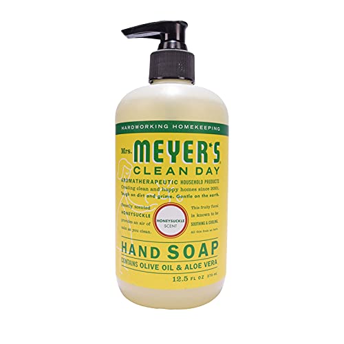 MRS. MEYER'S CLEAN DAY 12.5 oz. Liquid Hand Soap Honeysuckle Scent - Total Qty: 6