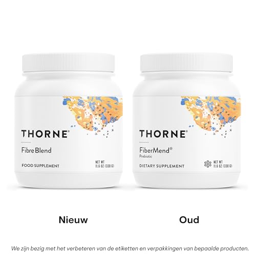 THORNE FiberMend - Prebiotic Fiber Powder to Help Maintain Regularity and Balanced GI Flora - 11.6 Oz