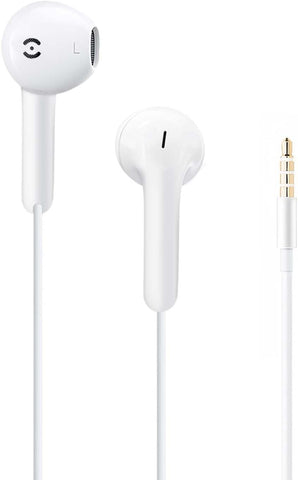 MAS CARNEY Wired Earbuds in-Ear Headphones with Mic for iPhone, School, MP3