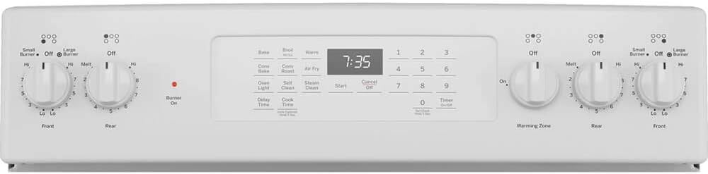 GE® 30" Free-Standing Electric Convection Range with No Preheat Air Fry