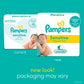 Pampers Sensitive Baby Wipes, Water Based, Hypoallergenic and Unscented, 8 Flip-Top Packs, 4 Refill Packs (1008 Wipes Total) [Packaging May Vary]