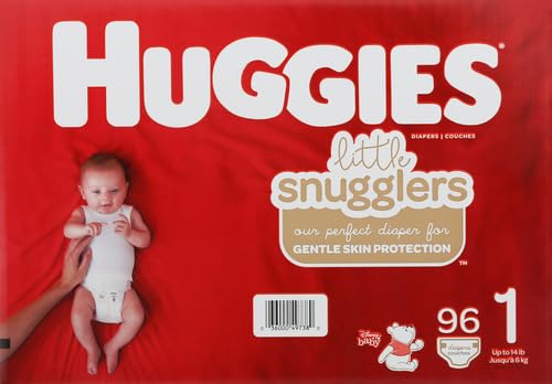 Huggies Little Snugglers Diapers, Size 1