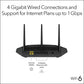 NETGEAR 4-Stream WiFi 6 Router (R6700AX) – AX1800 Wireless Speed (Up to 1.8 Gbps) | Coverage up to 1,500 sq. ft., 20 devices