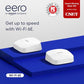 Amazon eero Pro 6E mesh Wi-Fi router | 2.5 Gbps Ethernet | Coverage up to 4,000 sq. ft. | Connect 200+ devices | Ideal for streaming, working, and gaming | 2-Pack | 2022 release