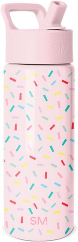 Simple Modern Kids Water Bottle & Toddler Cup | 18oz | Confetti