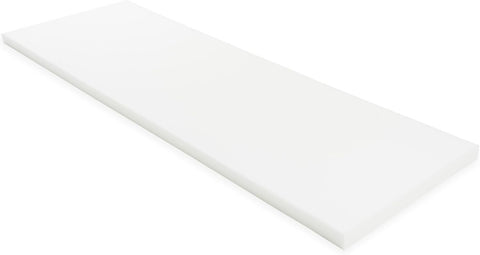 GoTo Foam 2" Height x 24" Width x 84" Length 44ILD (Firm) Upholstery Cushion Made in USA