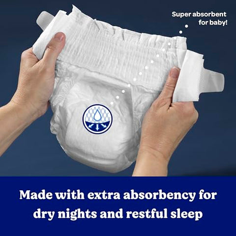 Huggies Size 7 Overnites Baby Diapers: Overnight Diapers, Size 7 (41+ lbs), 60 Ct