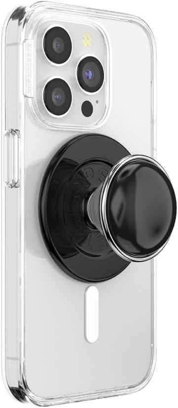 PopSockets Phone Grip for MagSafe, Magnetic Holder- BonBon Black