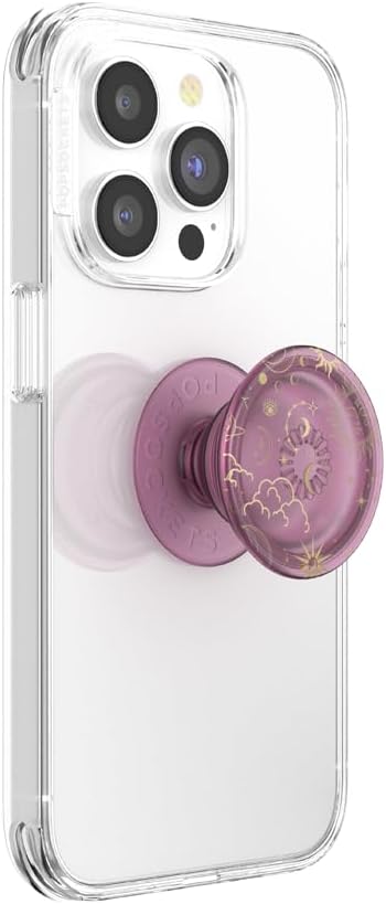 PopSockets Adhesive Phone Grip, Holder- Celestial Mauve