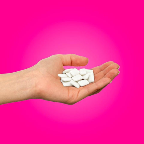PUR Gum, Pomegranate, Xylitol Gum, No Artificial flavour, 165 Count (3x55)