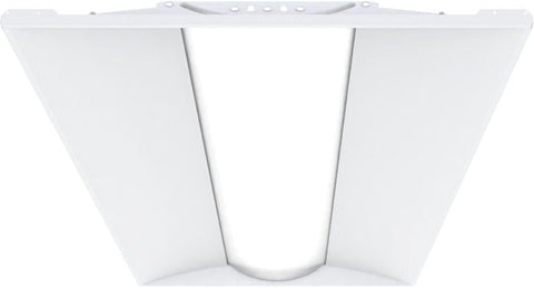 Lithonia Lighting 2x4 LED Troffer Light, Adjustable Lumens, 3-in-1 CCT