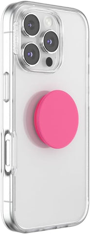 PopSockets Adhesive Phone Grip, Holder- Neon Pink