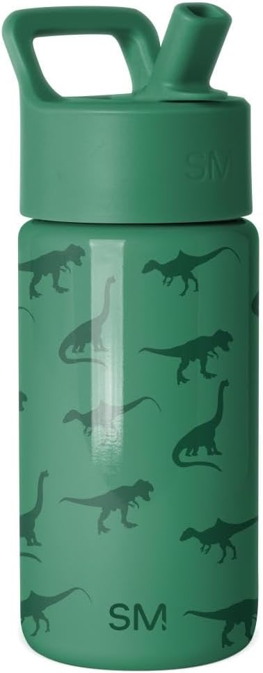 Simple Modern Kids Water Bottle & Toddler Cup | 14oz | Dinosaur