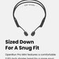 SHOKZ OpenRun Pro Mini - Premium Bone Conduction Open-Ear Bluetooth Sport Headphones - Sweat Resistant Wireless Earphones for Workouts and Running with Deep Base - Built-in Mic, with Headband