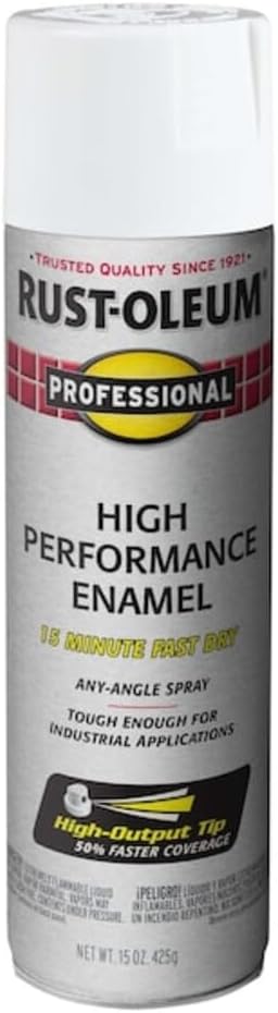 Rust-Oleum Professional High Performance Gloss Black Spray Paint