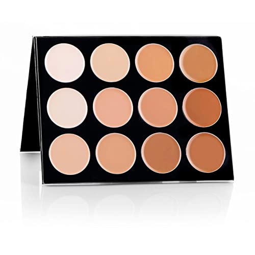 Mehron Makeup Celebre Pro-HD Cream Contour & Highlight Palette (12 Colors)