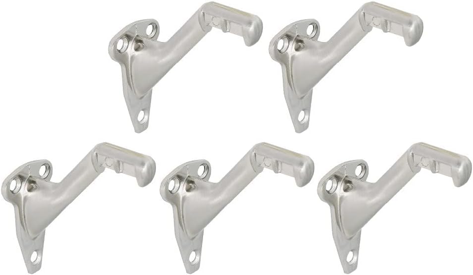 Design House Standard Handrail Bracket, Satin Nickel