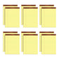 TOPS 8.5 x 11 Legal Pads, 12 Pack, The Legal Pad Brand, Wide Ruled, Yellow Paper, 50 Sheets Per Writing Pad, Made in the USA (7532)