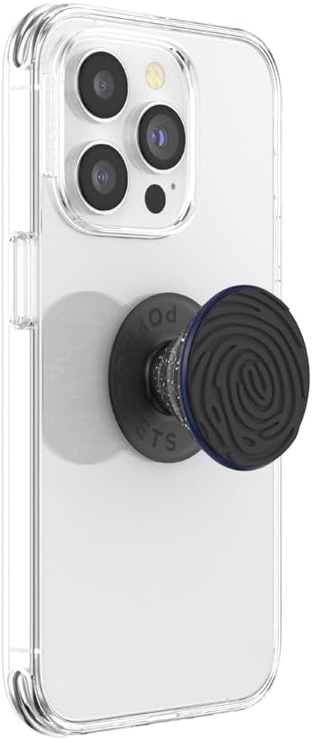PopSockets Adhesive Phone Grip, Holder- Imprint Black