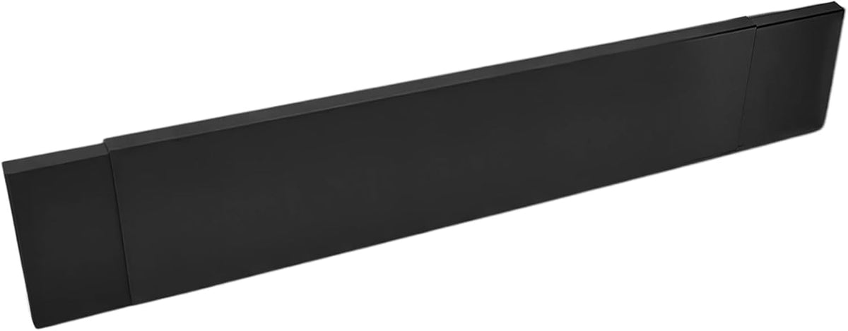 4 Inch Tall Fireplace Hood & Heat Deflector Shield Mantel Protects for Efficient Draft Control | Adjustable Smoke Guard for 28.5" to 48" Fireplaces
