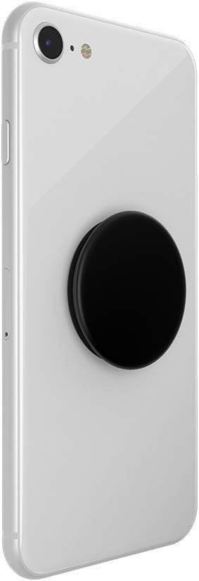 PopSockets Adhesive Phone Grip, Holder- Aluminum Black