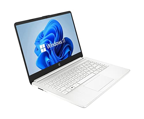 HP Newest 14" HD Laptop, Windows 11, Intel Celeron Dual-Core Processor Up to 2.60GHz, 4GB RAM, 64GB SSD, Webcam(Renewed)