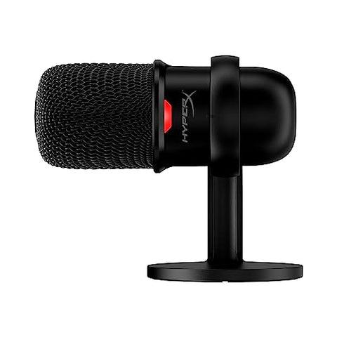 HyperX SoloCast – USB Condenser Gaming Microphone, for PC, PS4, PS5 and Mac, Tap-to-Mute Sensor, Cardioid Polar Pattern, great for Streaming, Podcasts, Twitch, YouTube, Discord,Black