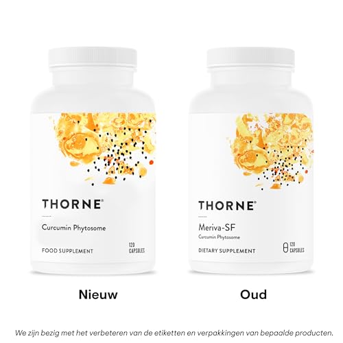 THORNE Curcumin Phytosome 500 mg (Meriva) - Sustained Release, Clinically Studied, High Absorption - Supports Healthy Response in Joints and Muscle - 120 Capsules - 60 Servings