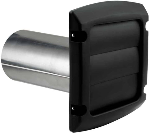 Dundas Jafine Blh4blkzw6 Provent Louvered Exhaust Hood, 4 Inch