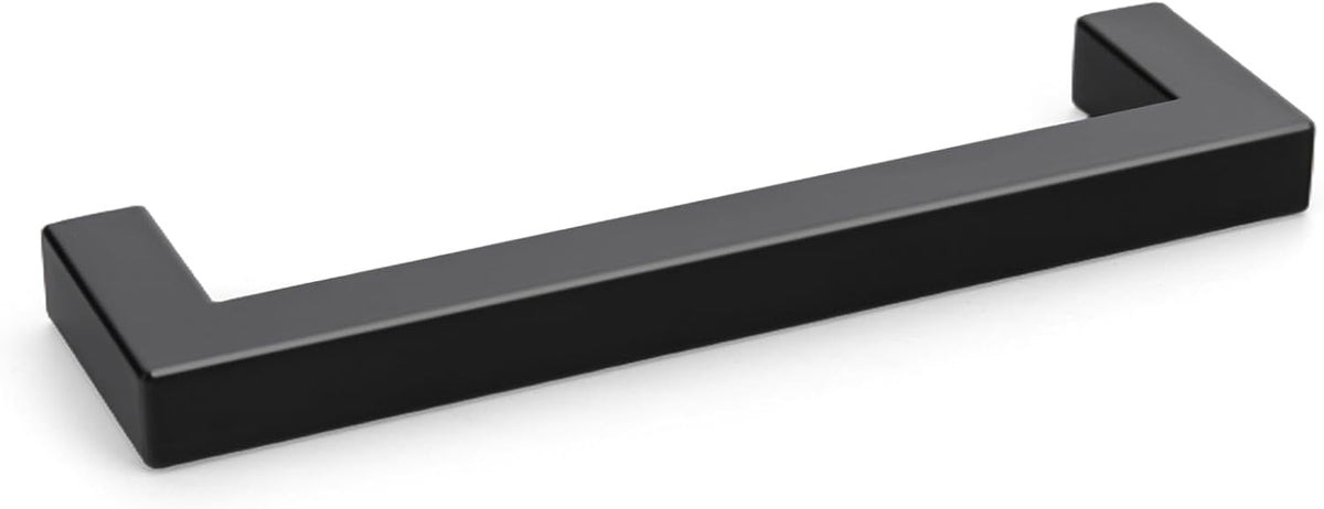 Goldenwarm 10 Pack 5 Inch Matte Black Cabinet Handles Kitchen Drawer Pulls