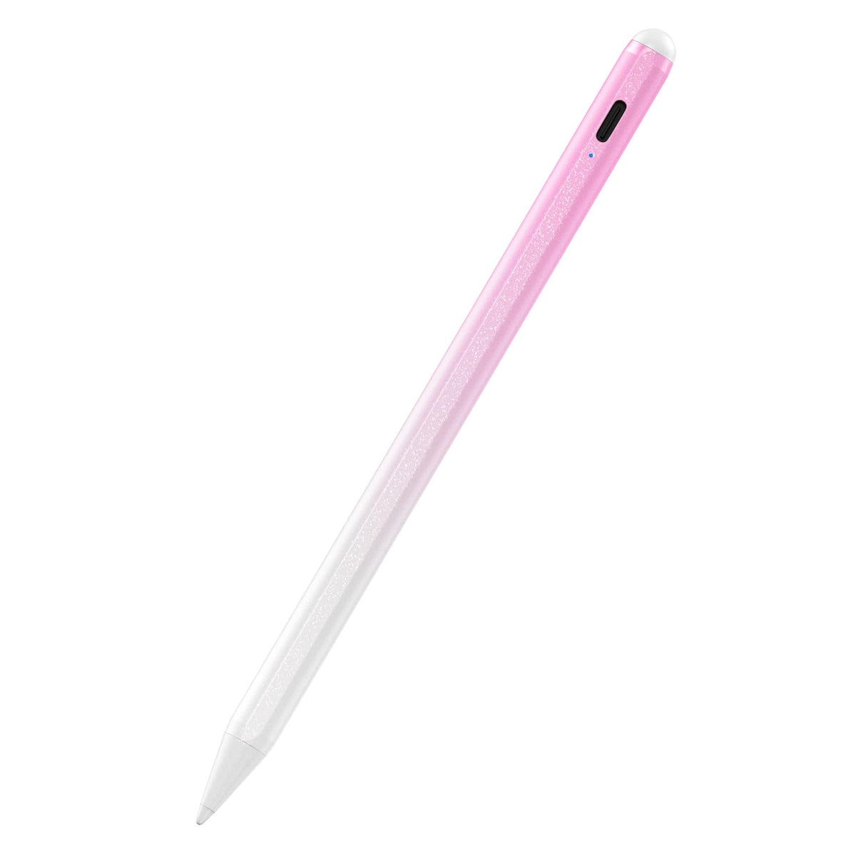 Stylus Pen for iPad 9th&10th Generation-2X Fast Charge Active Pencil Compatible with 2018-2024 Apple iPad Pro 11"/12.9"/M4, iPad Air 3/4/5/M2, iPad 6-10, iPad Mini 5/6 Gen-Gradient White Pink