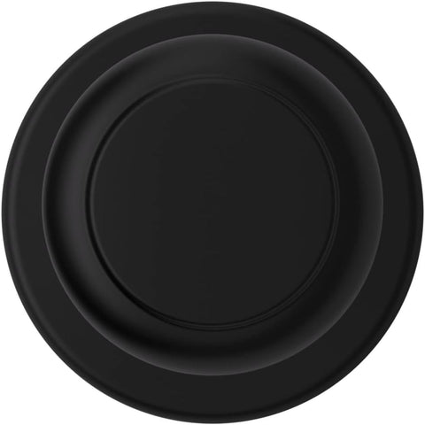 Kwikset Cove Interior Passage Door Knob, Handle for Closet and Hallway Doors, Non-Locking Doorknob, Matte Black (Pack of 4)