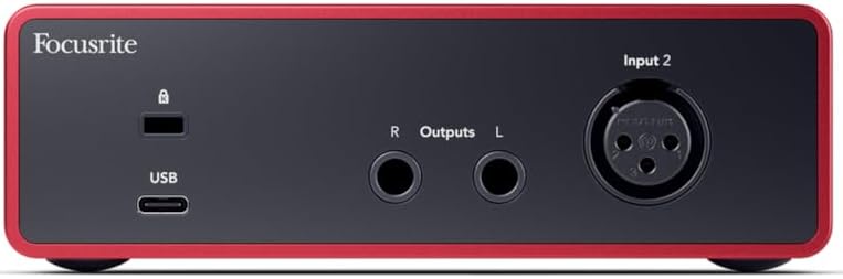 Focusrite Scarlett Solo 4th Gen USB-C Audio Interface