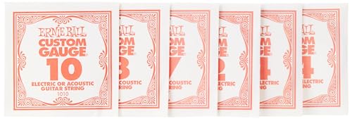 Ernie Ball Skinny Top Beefy Bottom Slinky Nickel Wound Electric Guitar Strings - 10-54 Gauge