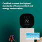 ecobee3 Lite Smart Thermostat - Programmable Wifi Thermostat - Works with Siri, Alexa, Google Assistant - Energy Star Certified - DIY Install, Black