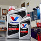 Valvoline Full Synthetic High Mileage with MaxLife Technology SAE 0W-20 Motor Oil 5 QT, Case of 3