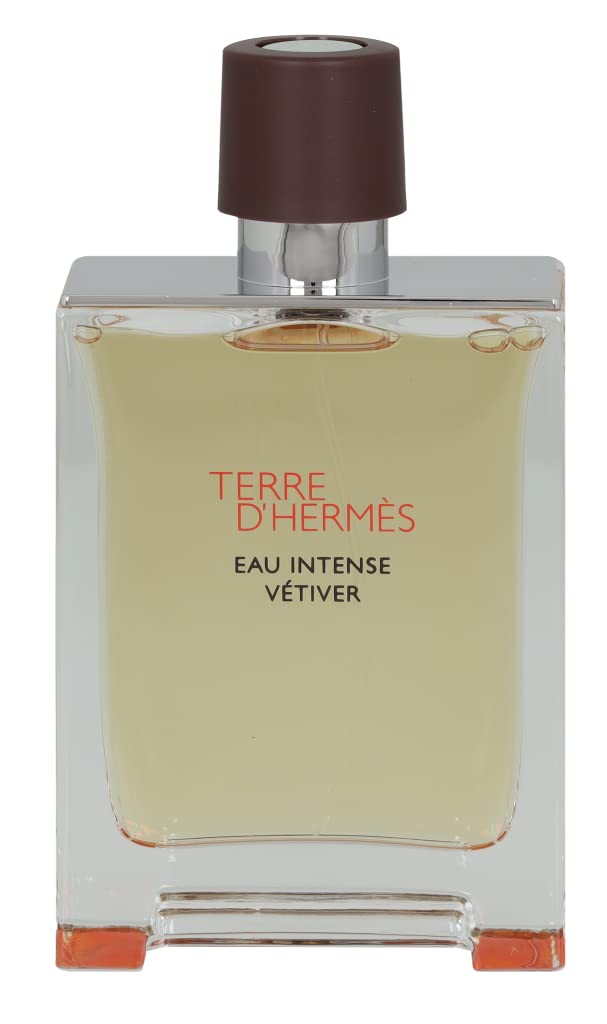 Hermes Terre D'Herm Eau Intense Vetiver Eau De Parfum for Men, 3.3 Ounce
