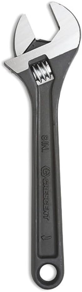 Crescent 8" Adjustable Black Oxide Wrench | AT28VS