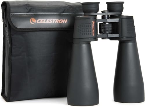 Celestron – SkyMaster 25X70 Binocular – Outdoor and Astronomy Binoculars – Powerful 25x Magnification – Large Aperture for Long Distance Viewing – Multi-Coated Optics – Carrying Case Included