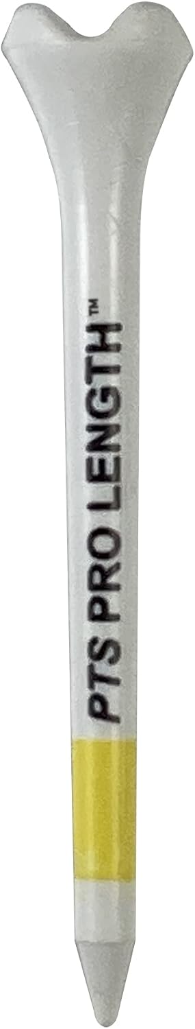 PrideSports PTS Plastic Golf Tees | 30 Count, 2-3/4 Inch | #1 Plastic Tee on Tour | Best for Drivers & Woods