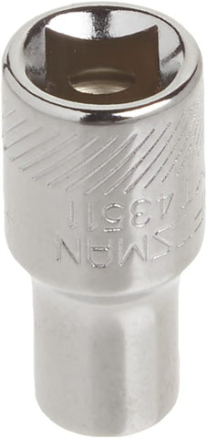 CRAFTSMAN Shallow Socket, Metric, 1/4-Inch Drive, 5.5mm, 6-Point (CMMT43511)