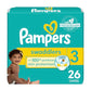 Pampers Swaddlers Diapers - Size 3, 26 Count, Ultra Soft Disposable Baby Diapers