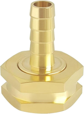 Hooshing 2PCS Garden Hose Swivel Adapter 1/2" Barb x 3/4" GHT Female Thread